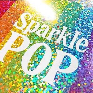 小さいドット状のホログラム、SparklePOP&reg;「ドット」の印刷サンプル